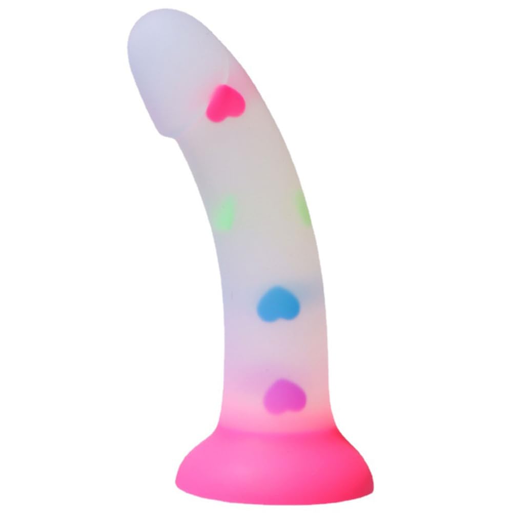 Amazon.com: Confetti Dildo Luminous Jelly Dildos Penis Vibrator Realistic  Clear Dildo for Beginners Sex Pretty Dildo Suction Cup Dildos : Health &  Household