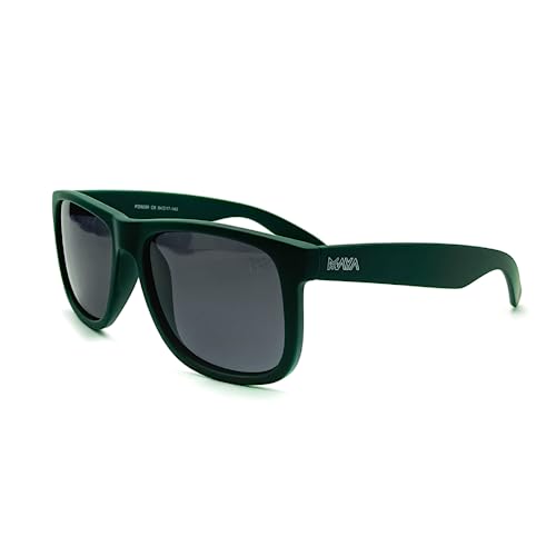 Óculos de Sol Polarizado Com Proteção UV400 Clássico Maya Logan + Case (Verde)