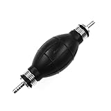 JRL Fuel Pump Fuel Line Hand Primer Bulb 6mm 1/4‘’ inch Rubber fit for Car/Boat/Marine/Motorcycle 9001080A