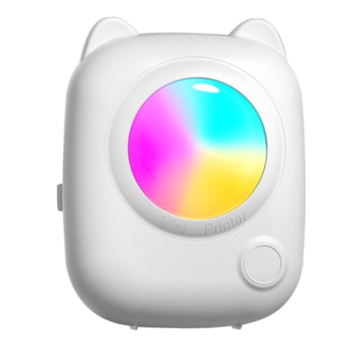 Imprimante thermique portable mini imprimante d'autocollants étiquettes sans fil 1200 mAh