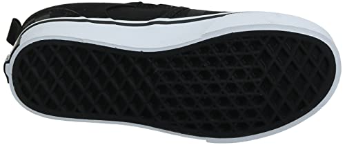 Vans Unisex Asher Sneaker, Checker Black Black, 38 EU