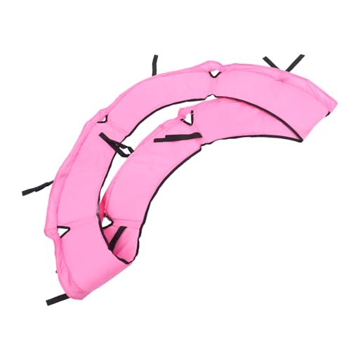 Coussin de protection pour trampoline pour remplacer une bordure abîmée et usée par le temps
