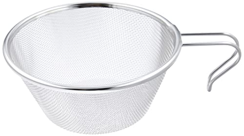 Captain Stag UH-34 Sierra Cup, Colander, Big Sierra Stacking Colander, Stainless Steel, Made in Japan, Made in Tsubamesanjo, Compatible with Sierra Cup, 20.2 fl oz (630 ml)