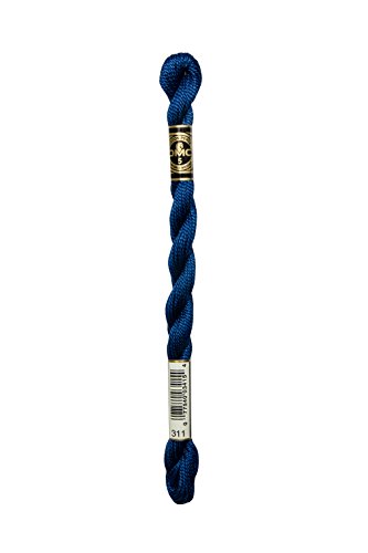 Hilo de Algodón Perla DMC 115 3-311 Azul Marino miniatura 1