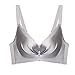 Produktbild Cwang Sport BH Starker Halt Gepolstert Gekreuzt Rücken Große Brüste Lauf Fitness Yoga Bra,grau,80B