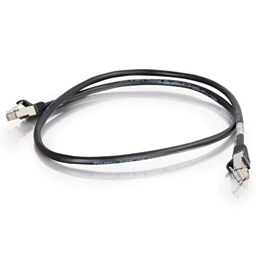 Image of Legrand - C2G Cat5e Ethernet Cable, Snagless Unshielded Cat5e Patch Cable, 14 Foot Snagless UTP Ethernet Cable, Black Ethernet Network Patch Cable, 1 Count, C2G