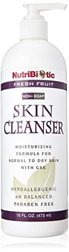 Skin Cleanser Nutribiotic nettoyant visage corps sans savon fruits frais 473ml