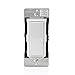 Leviton Decora Smart Wi-Fi 15A Universal LED/Incandescent Switch, DW15S-1BZ, White