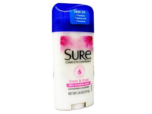 Sure Anti-Perspirant & Deodorant Invisible Solid Fresh & Cool 2.60 oz miniatura 2