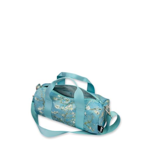 Sac weekender Van Gogh bleu sac voyage moyen format toile recyclée