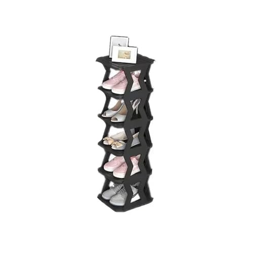Rangement de chaussures peu encombrant et armoire d'entrée pliable pour petits espaces - 8