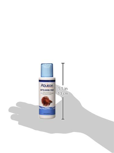 Aqueon Betta Bowl Plus Water Conditioner & Dechlorinator (2 Pack) #TOP3