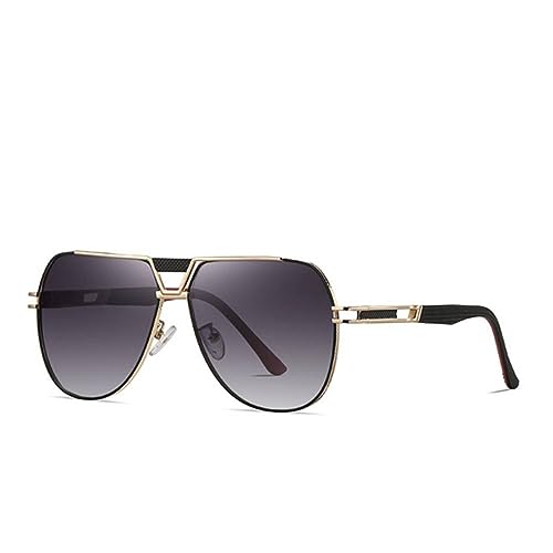 Lunettes de soleil vintage hommes MUTYNE finition métal haut de gamme protection UV400