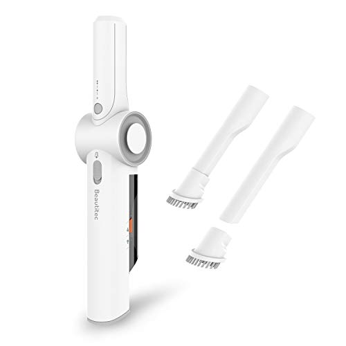 Beautitec Magic Clean mini JY33 充電式ミニハンディクリーナー 本体わずか450g 吸引力12KPa 毎分8万回転DCモーター搭載 90W出力 3層フィルターサイクロンシステム USB Type-C充電 ワンタッチゴミ捨て ダストカップ フィルター水洗いOK ミニハンディ掃除機 コードレス 静音型 小型