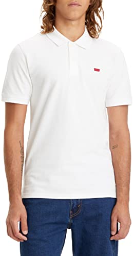 Levi's Para Hombre. A4842-0002 Polo Slim Housemark Blanco (S), Casual, AlgodóN, Manga Corta - 7