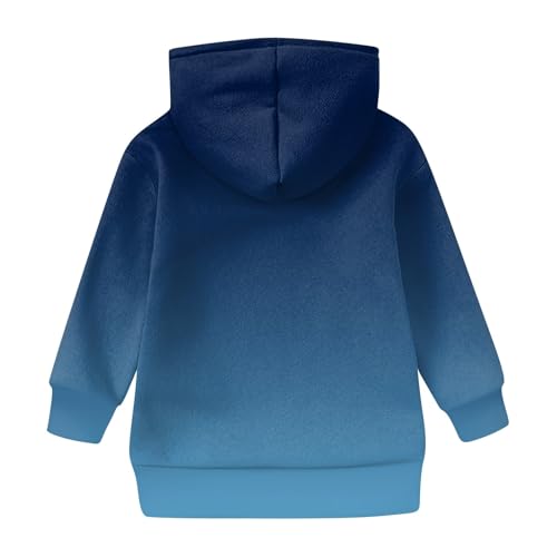 Hoodies For Girls Cute Long Sleeve Sweatshirt Hooded Tie Dye Fall 2025 Oversized Hoodies Y2K Clothe 2-14 Years3