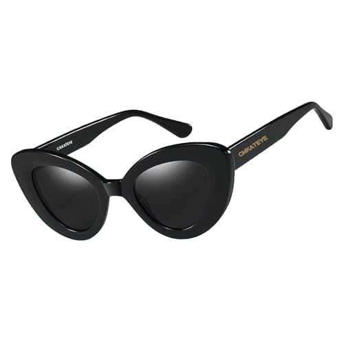 Cat Eye Sunglasses for Women, Trendy Retro UV Protection Sunglass, Stylish Vintage Cute Shades