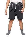 Sheego Damen Große Größen Relax-Bermudas mit Kontrastnähten Relaxshorts Freizeitmode trendig - unifarben