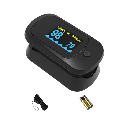 ChoiceMMed MD300CN360 FingerTip Pulse Oximeter | Pulse Rate | Oxygen Saturation | High Accuracy | Easy Operate & Carry