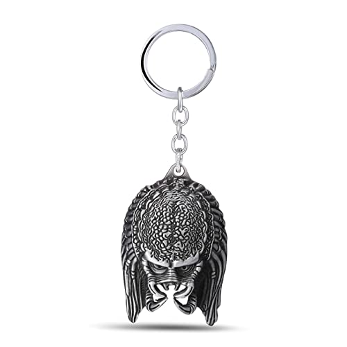 Image of Movie Alien V Predator Keychain Alloy Alien Mask Metal Key Rings Gifts Chaveiro Key Chain
