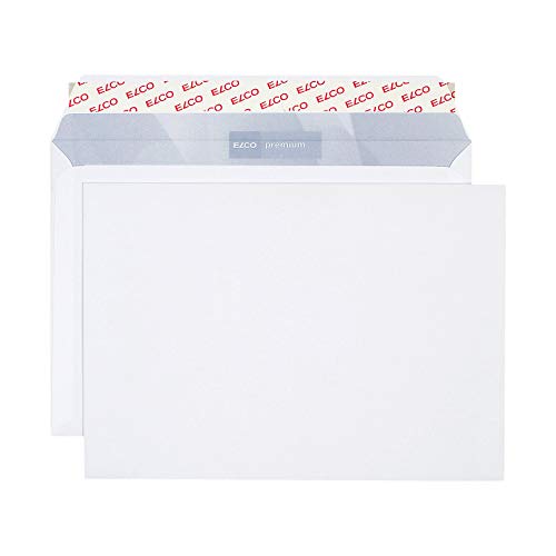 Enveloppes autocollantes Elco C5/6 DL papier blanc 80g lot de 200