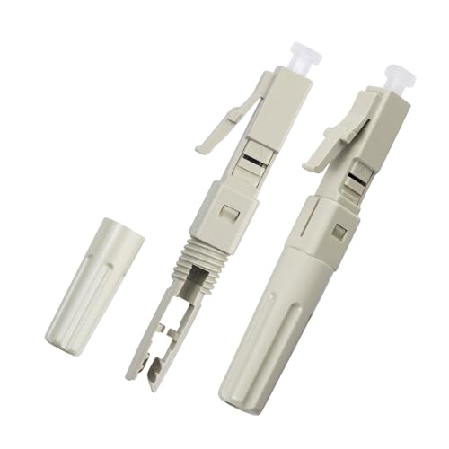 Conectores rápidos multimodo LC OM3 mecánicos para solucionar pérdidas de señal óptica 4