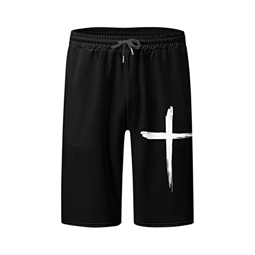 Fupinoded Volleyball Shorts Men's Slim-Fit Stretch Golf Short C7 #TOP1