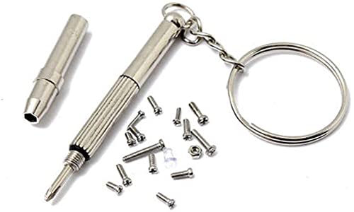 1000 piezas de acero inoxidable micro gafas de sol reloj gafas teléfono Tablets tornillos tuercas destornillador herramienta reparación kits Cover