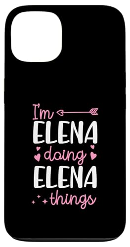 I'm Elena Doing Elena Things �p�[�\�i���C�Y ���O �X�}�z�P�[�X iPhone 13 �p