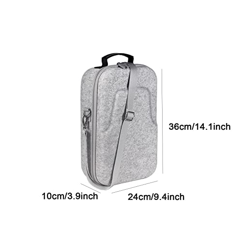 Bolsa protetora de viagem para óculos de realidade virtual com proteção de EVA para Oculus Quest 2/1