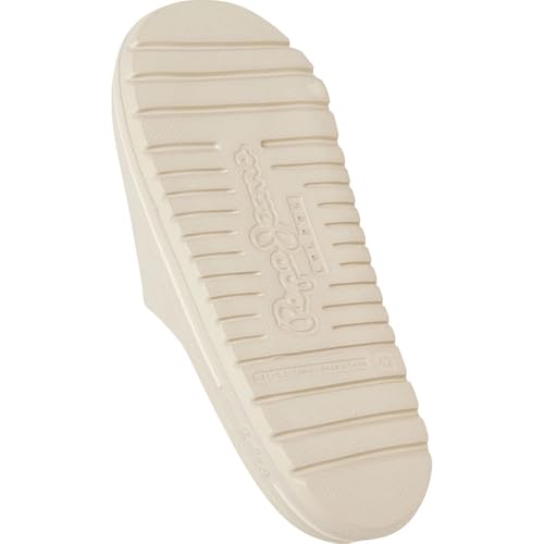 Pepe Jeans Tongs de plage pour homme, Beige, ivoire, blanc, 7 UK