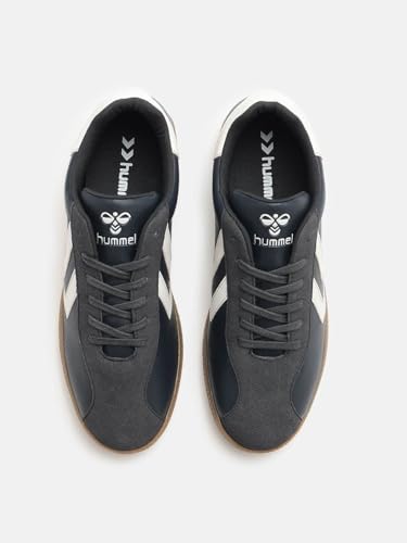 Image of hummel Classic Triumph Casual Suede Sneaker for Men Lightweight with Synthetic Suede Enhanced Comfort Cushioned Insole and Slip-Resistance Work and Play Business Casual Shoes