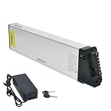 ShunTongDa 48V 10.4Ah Folding Ebike Lithium Ion Battery 48 Volt Built in Electric Bike Batteries Pack with Charger BMS 30A for 500w 750w Motor Foldable Electric Bike Batteries