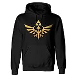 Rock Off Legend of Zelda - Hyrule Logo Oficial Sudaderas Capucha Hombre (Medium)