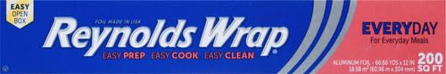 Image of Reynolds Aluminum Foil, 200 Square Feet | Pack of 2