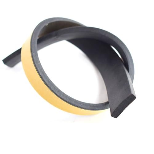 Insulation Rubber Black Foam Anti-Collision Seal Gasket Rubber Self Adhesive Sponge Seal Strip Width 8mm to 50mm Thick 2mm to 10mm Foam Gap (Size : 2 Meter, Style : Width 25mm Thick 2mm)