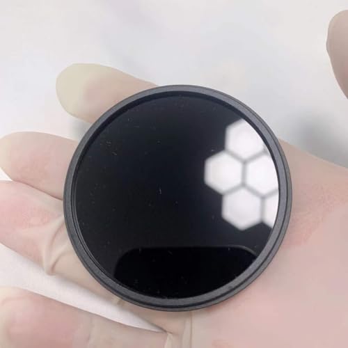 Filtro de passagem UV de vários tamanhos, tipo de vidro ZWB2 UG1, preto, 49MM_2MM