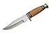 SZCO Olive Wood Bowie Knife 10 Inch - Hunting Knifes with Stainless Steel Blade, Olivewood Handle & Leather Sheath - Camping Knife for Hiking, Camping & Outdoor for Men