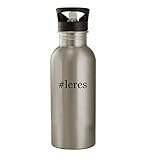 #leres - 20oz Stainless Steel Water Bottle, Silver