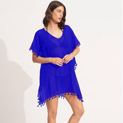 Swimsuit Cover Ups for Women,Beach Dress Bikini Cover Ups for Women Chiffon Swimwear Bikini Swimsuit Beach Cover Ups