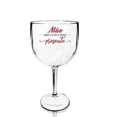 Taça Gin Acrílico Personalizada para Dia das Mães - Meu Presente