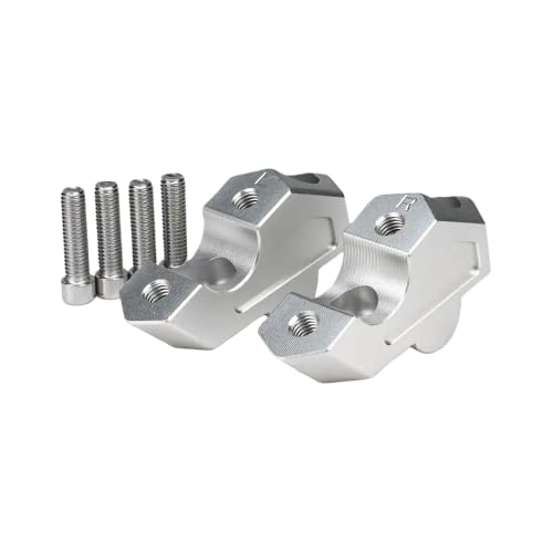 Accessoires de rehausse guidon pour moto en alliage d'aluminium rigide