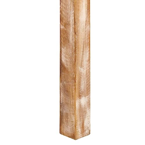 Table à manger en bois massif recyclé de 110x55x76 cm - 8