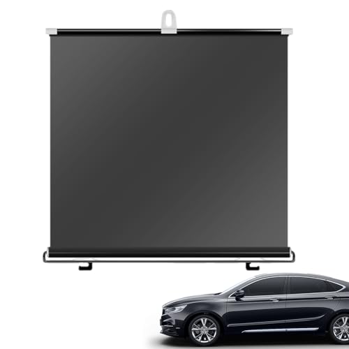 DAWCBVJQ 40x6 0cm Protector De Visera Solar, Parasol para Parabrisas De Coche Parasol Telescópico Parasoles Retráctiles Automáticos para Parabrisas De Coche, Obturador Delantero/Trasero