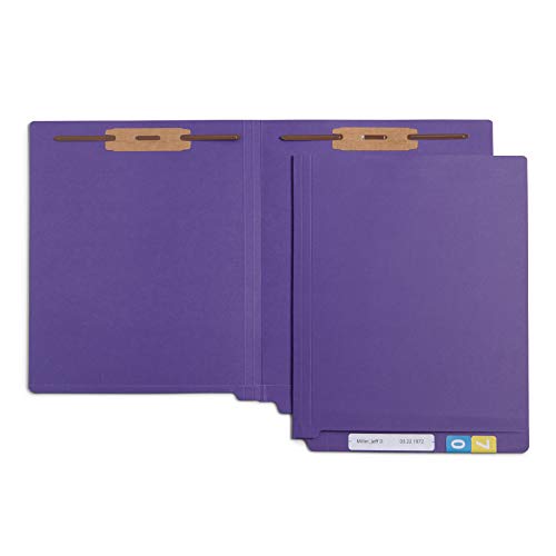 Blue Summit Supplies BSS-92588-1058 50 Full End Tab Purple File Folders thumb #2