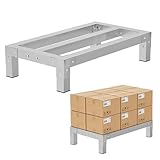 HOCCOT Aluminum Dunnage Rack, 36'x20' Commercial Storage Rack, Food Floor Rack Stand with 1.5mm Thick Aluminum...