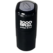 Football Stamp / 2000 Plus Self Inking Sports Stamper / 9/16" Small Black Athletic Football Imprint/Game Day Athlete Sport Reward Stamp/Coach Office Supplies