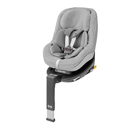 Maxi-Cosi Funda de Verano, aadecuada para las sillas de coche Maxi-Cosi Pearl, Maxi-Cosi Pearl Smart i-Size, Maxi-Cosi Pearl Pro2 i-Size, Funda de silla de coche, Fresh Grey (Gris Fresco)