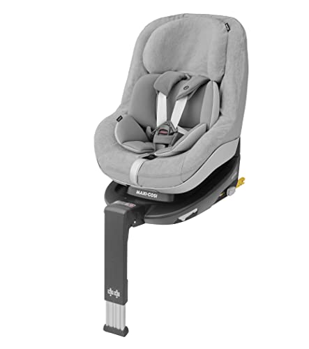 Maxi-Cosi Funda de Verano, aadecuada para las sillas de coche Maxi-Cosi Pearl, Maxi-Cosi Pearl Smart i-Size, Maxi-Cosi Pearl Pro2 i-Size, Funda de silla de coche, Fresh Grey