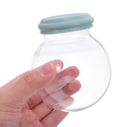 Esfera de nieve con bola de cristal rellenable y base resistente de resina SEWACC 5